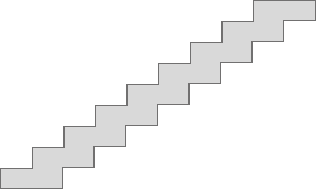 Обратная / зеркальная ступень